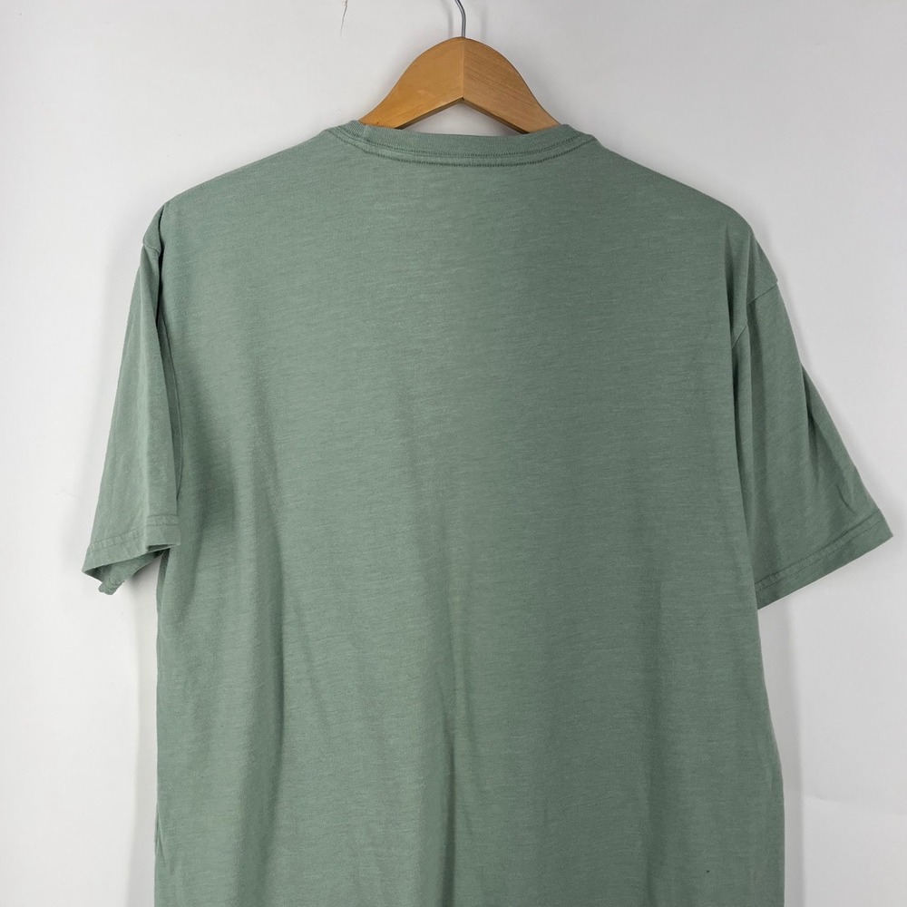 True Classic Mens XL Sage Green Heather Short Sleeve Crew Neck Athletic Fit Tee - Picture 4 of 14